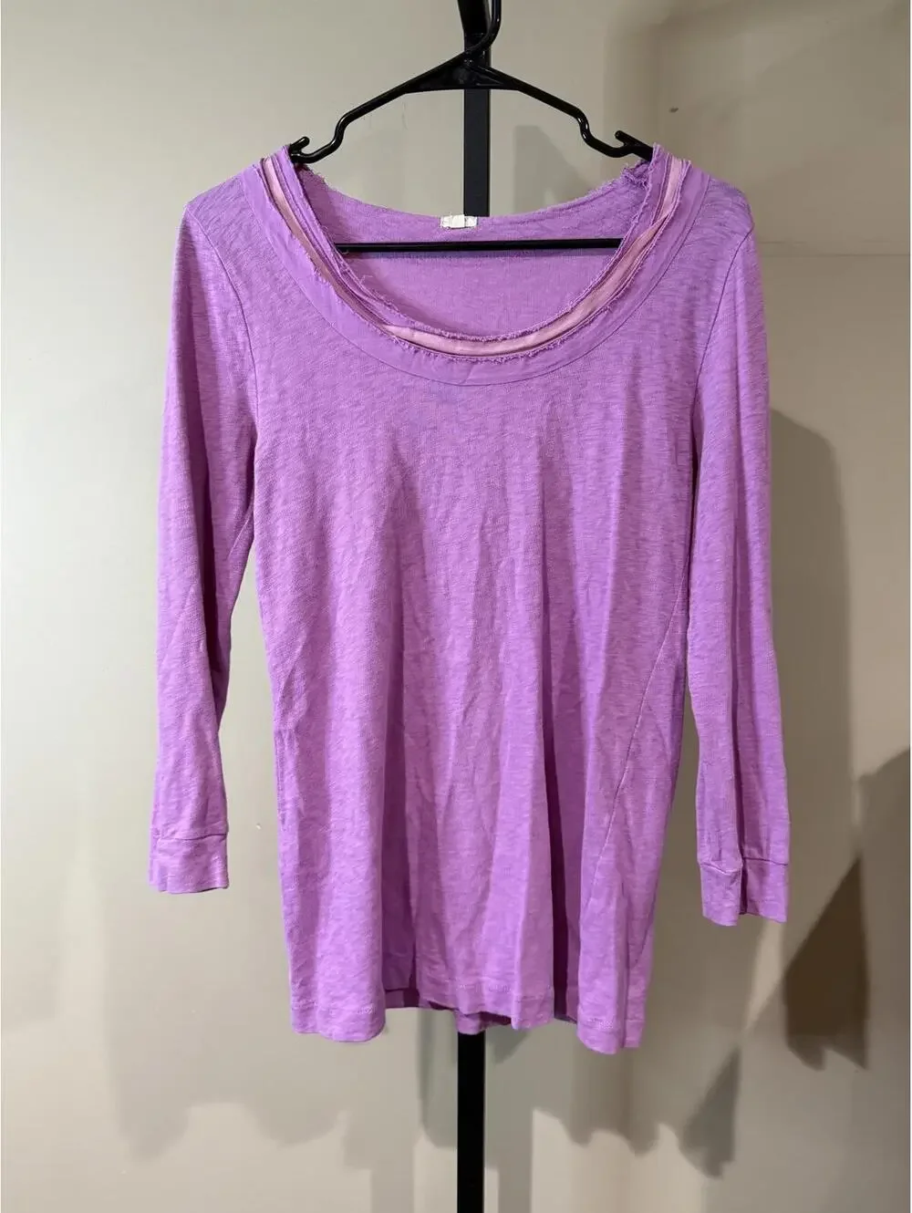 J.Crew Medium Women's Long Sleeve Purple Top